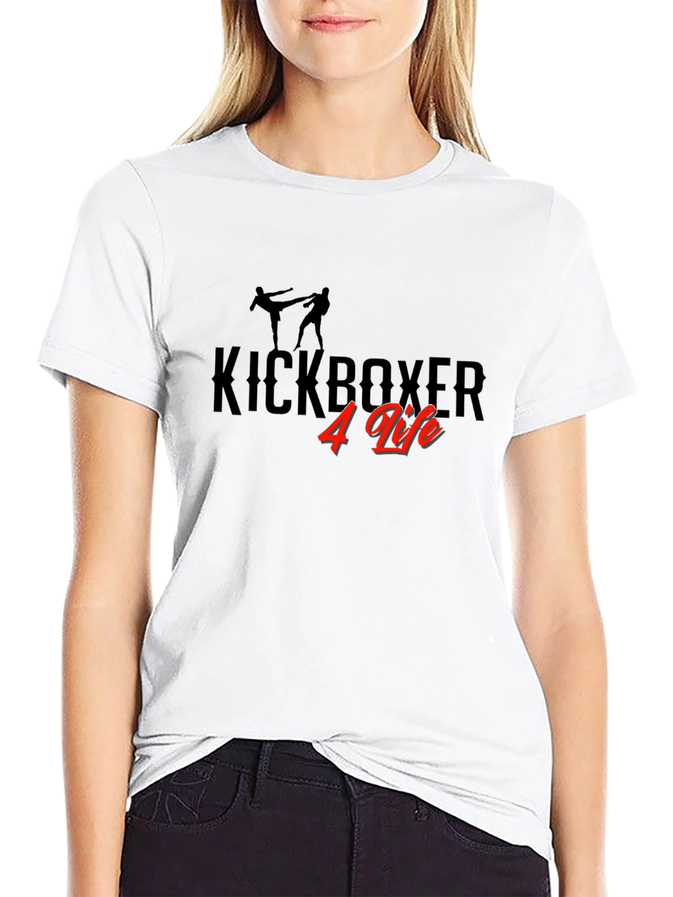 Kickboxer 4 Life Black T-Shirt