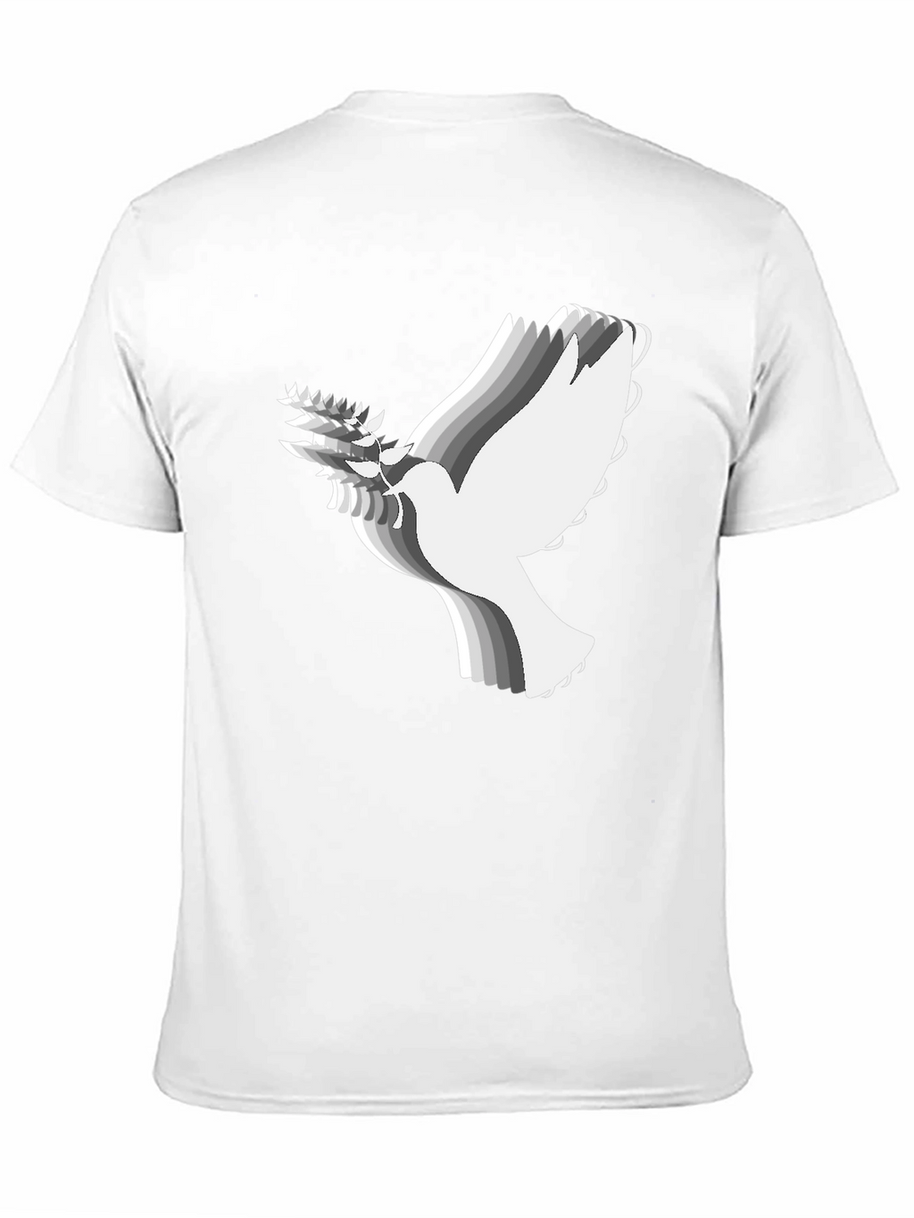 Peace Dove Graphic Tee - Black