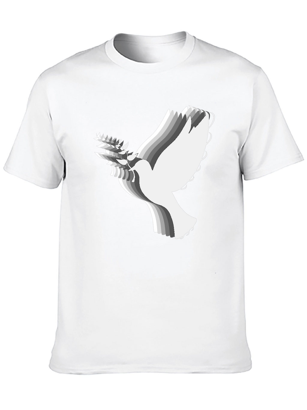 Peace Dove Graphic Tee - Black