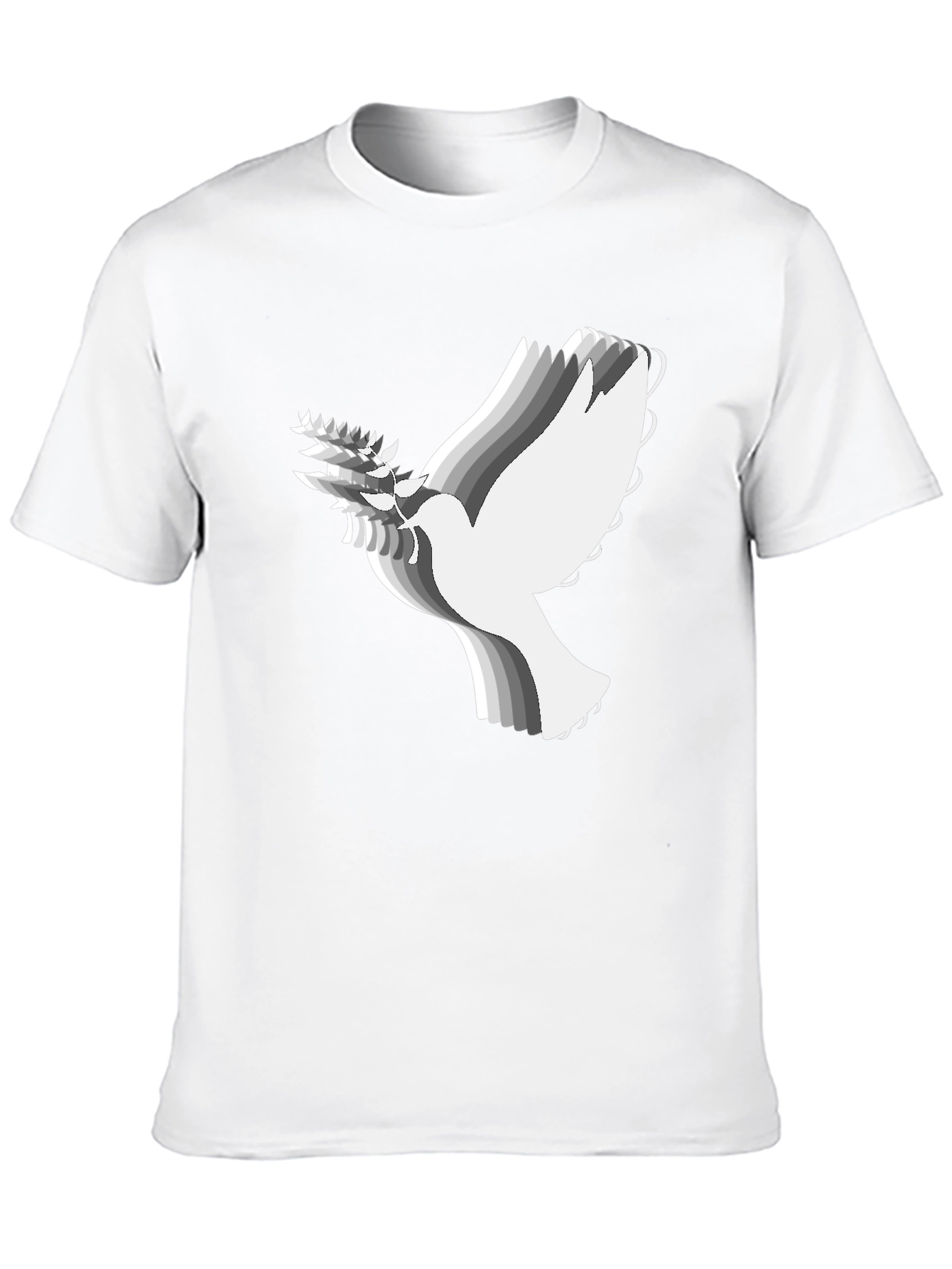 Peace Dove Graphic Tee - Black