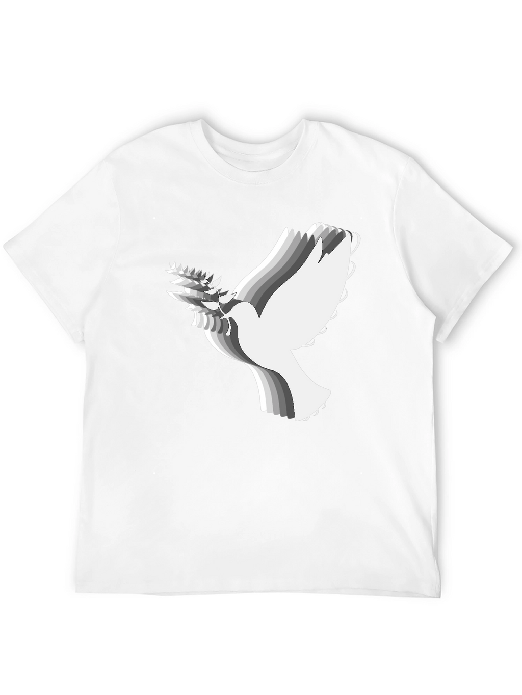 Peace Dove Graphic Tee - Black