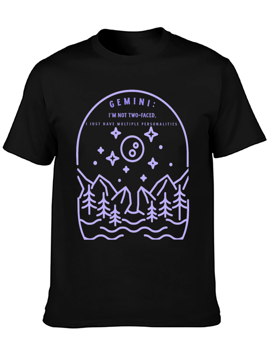 Gemini Multiple Personalities Graphic Tee