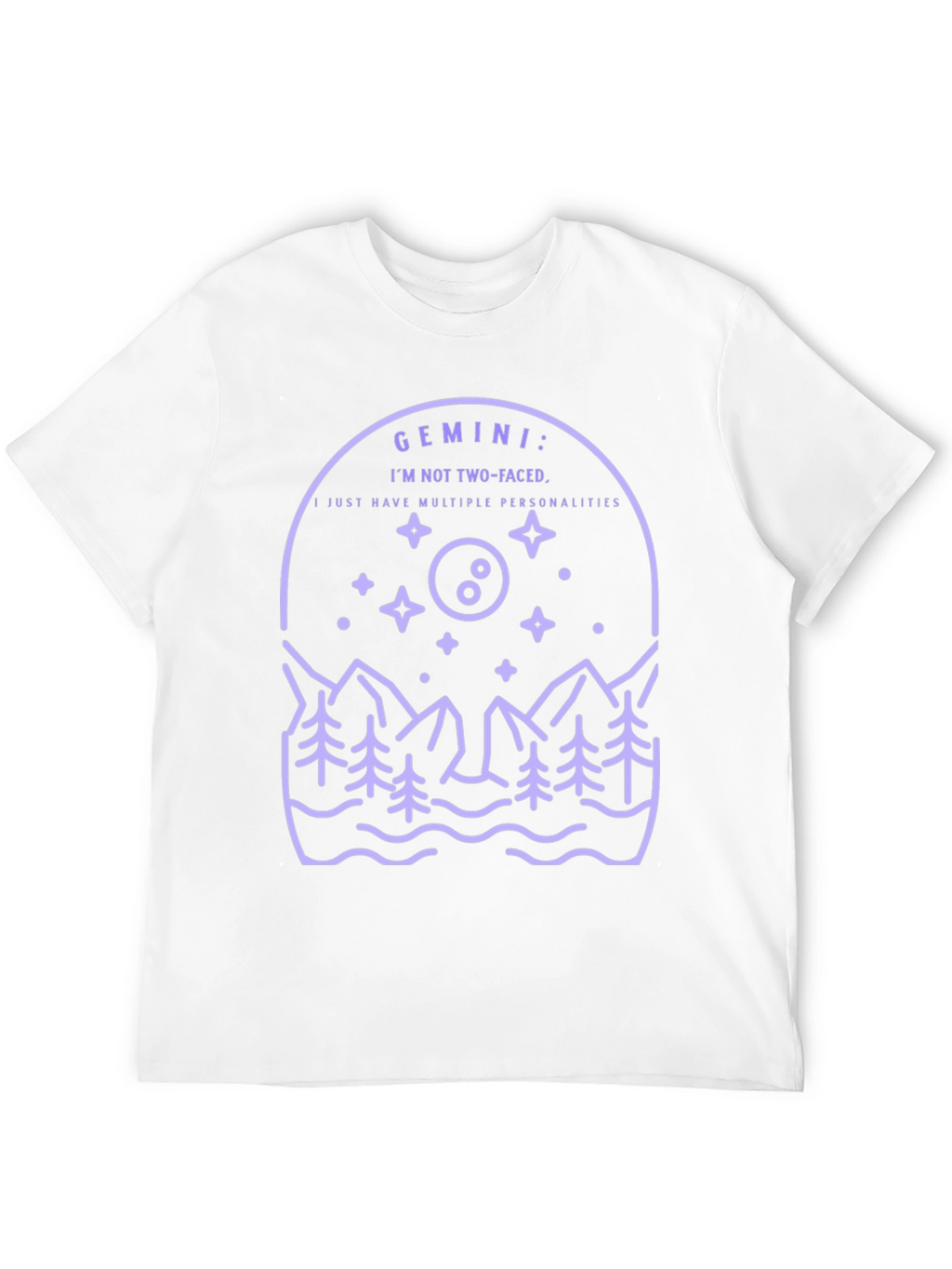 Gemini Multiple Personalities Graphic Tee