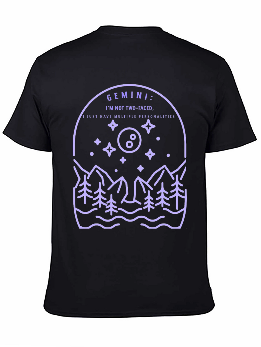 Gemini Multiple Personalities Graphic Tee