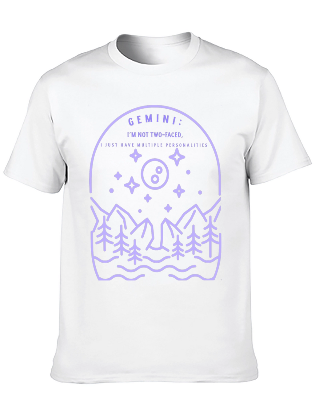 Gemini Multiple Personalities Graphic Tee