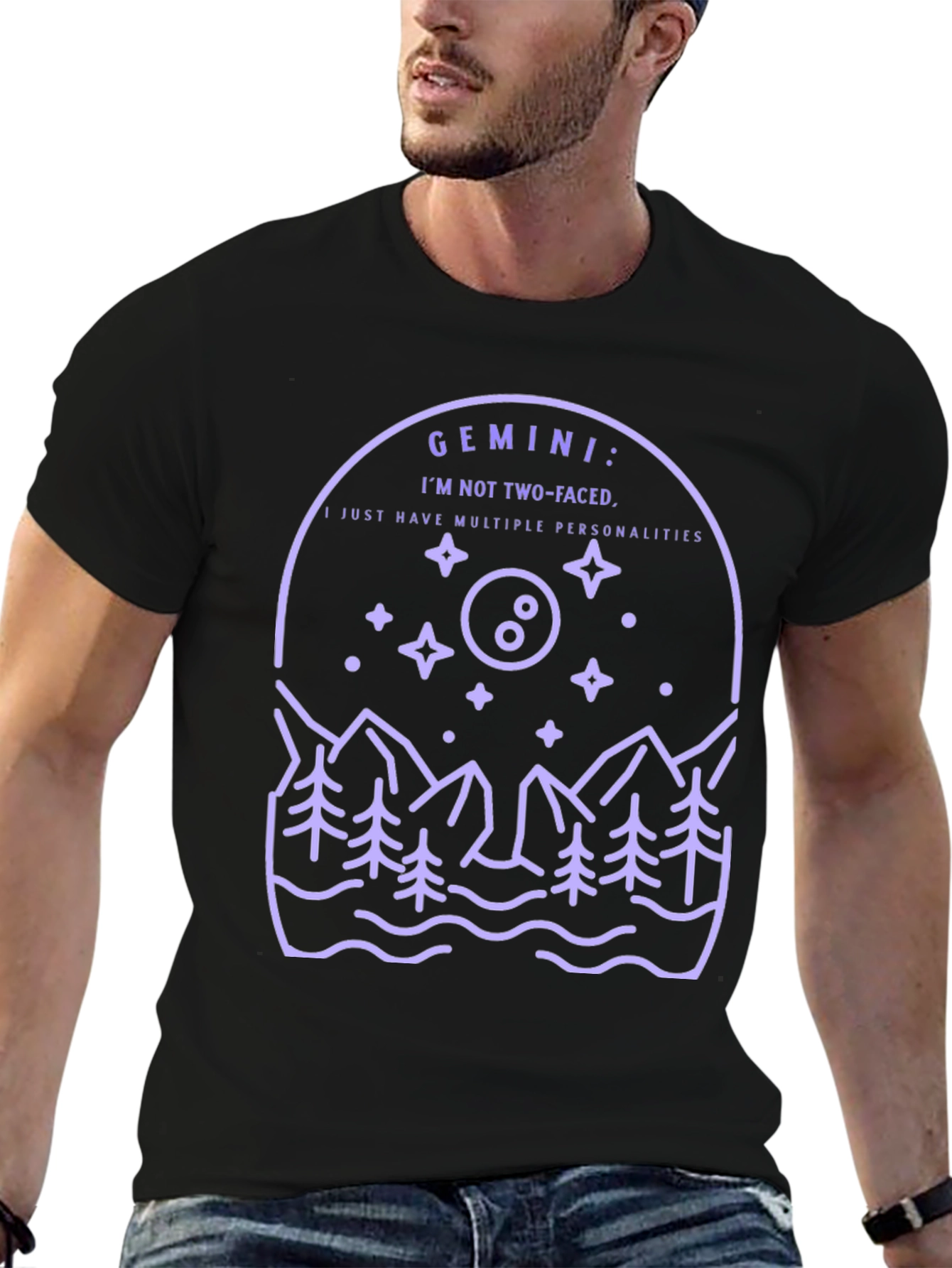 Gemini Multiple Personalities Graphic Tee