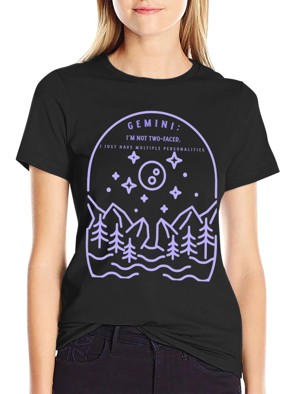 Gemini Multiple Personalities Graphic Tee