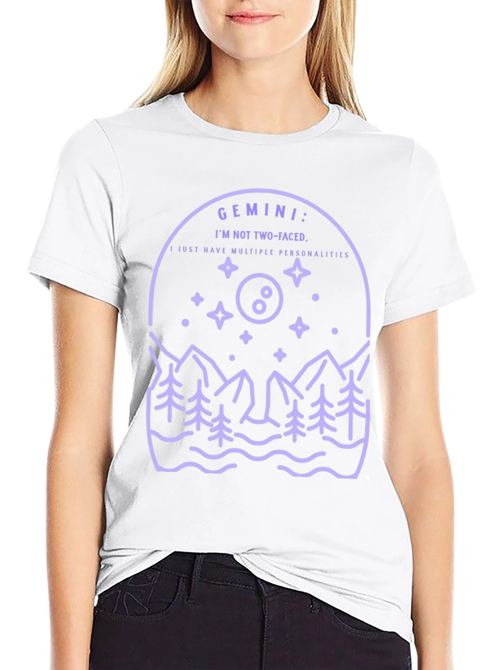 Gemini Multiple Personalities Graphic Tee