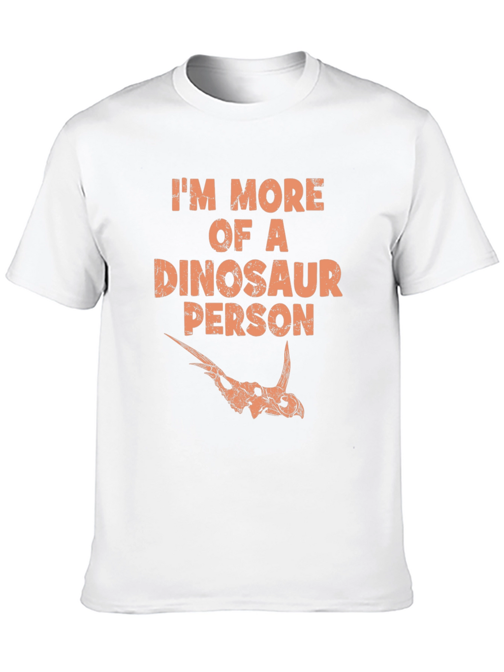 Dinosaur Person Graphic Tee - Black T-Shirt
