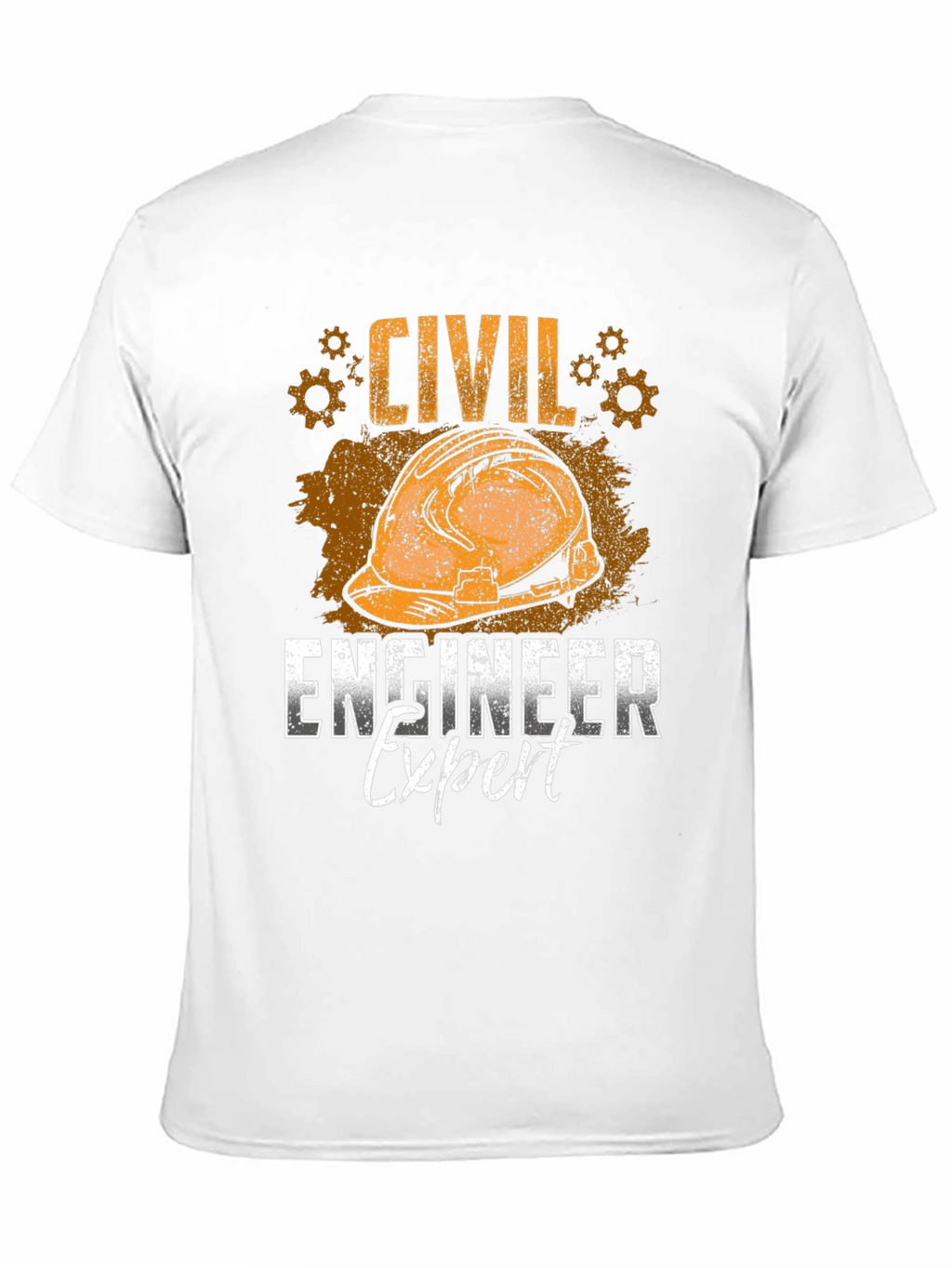 Civil Engineer Expert Black T-Shirt