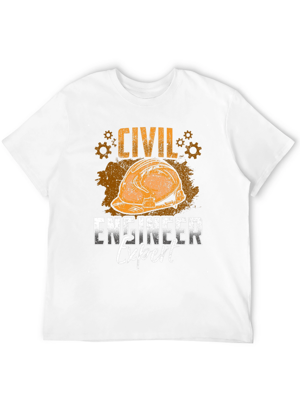 Civil Engineer Expert Black T-Shirt