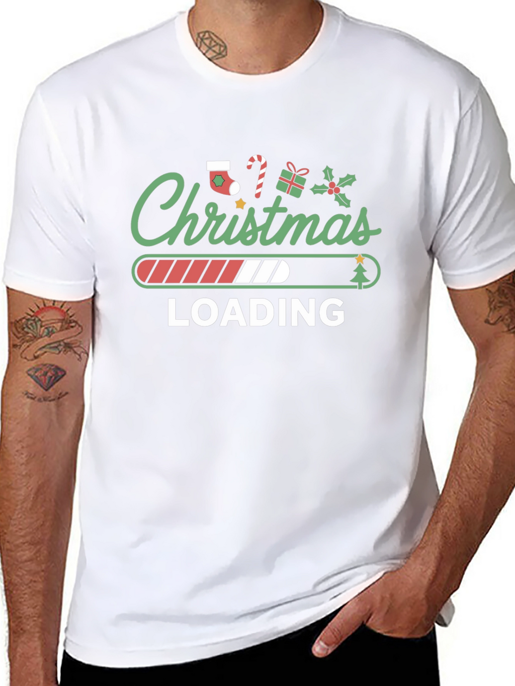 Christmas Loading T-Shirt - Holiday Season Tee