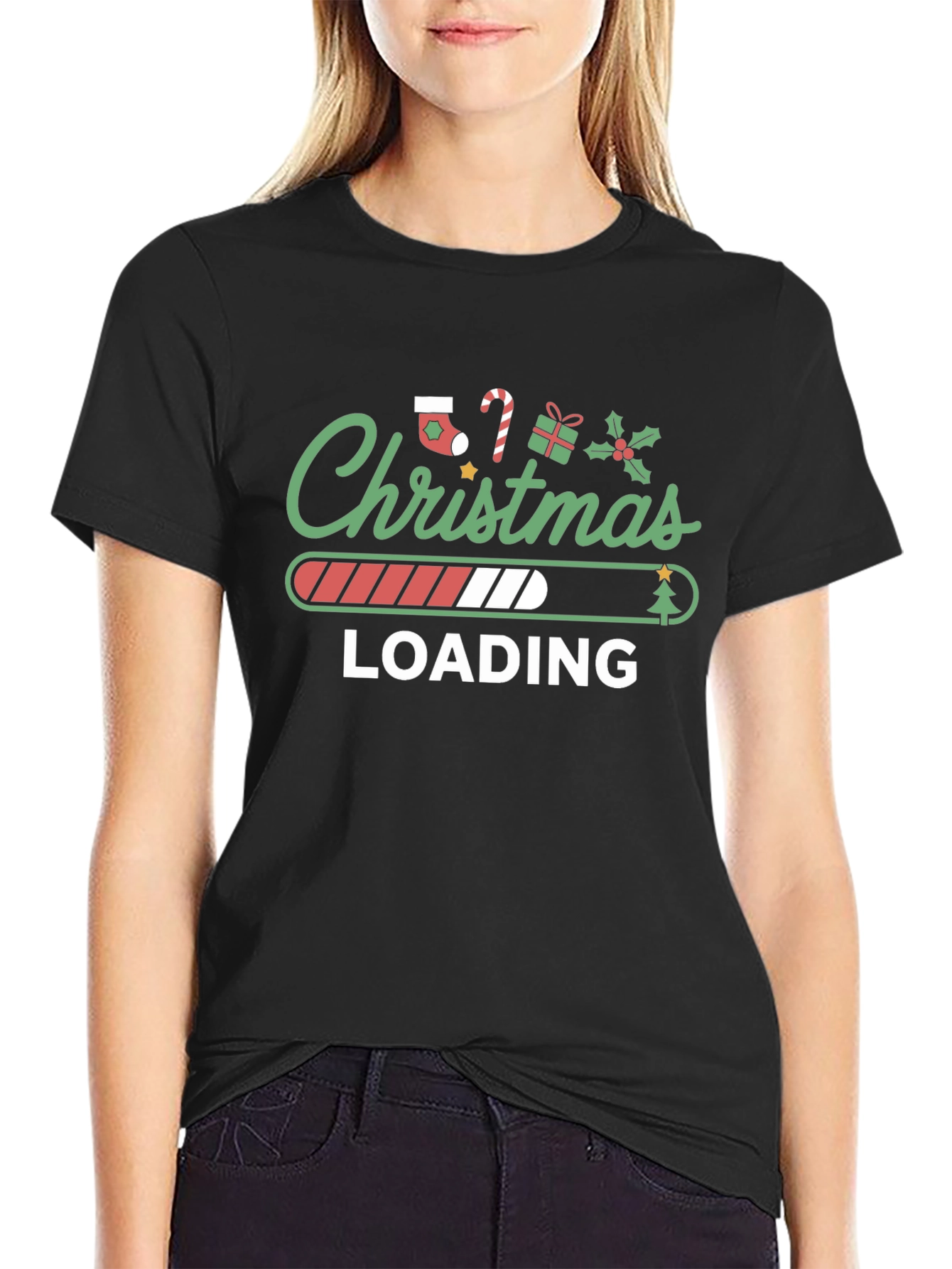 Christmas Loading T-Shirt - Holiday Season Tee