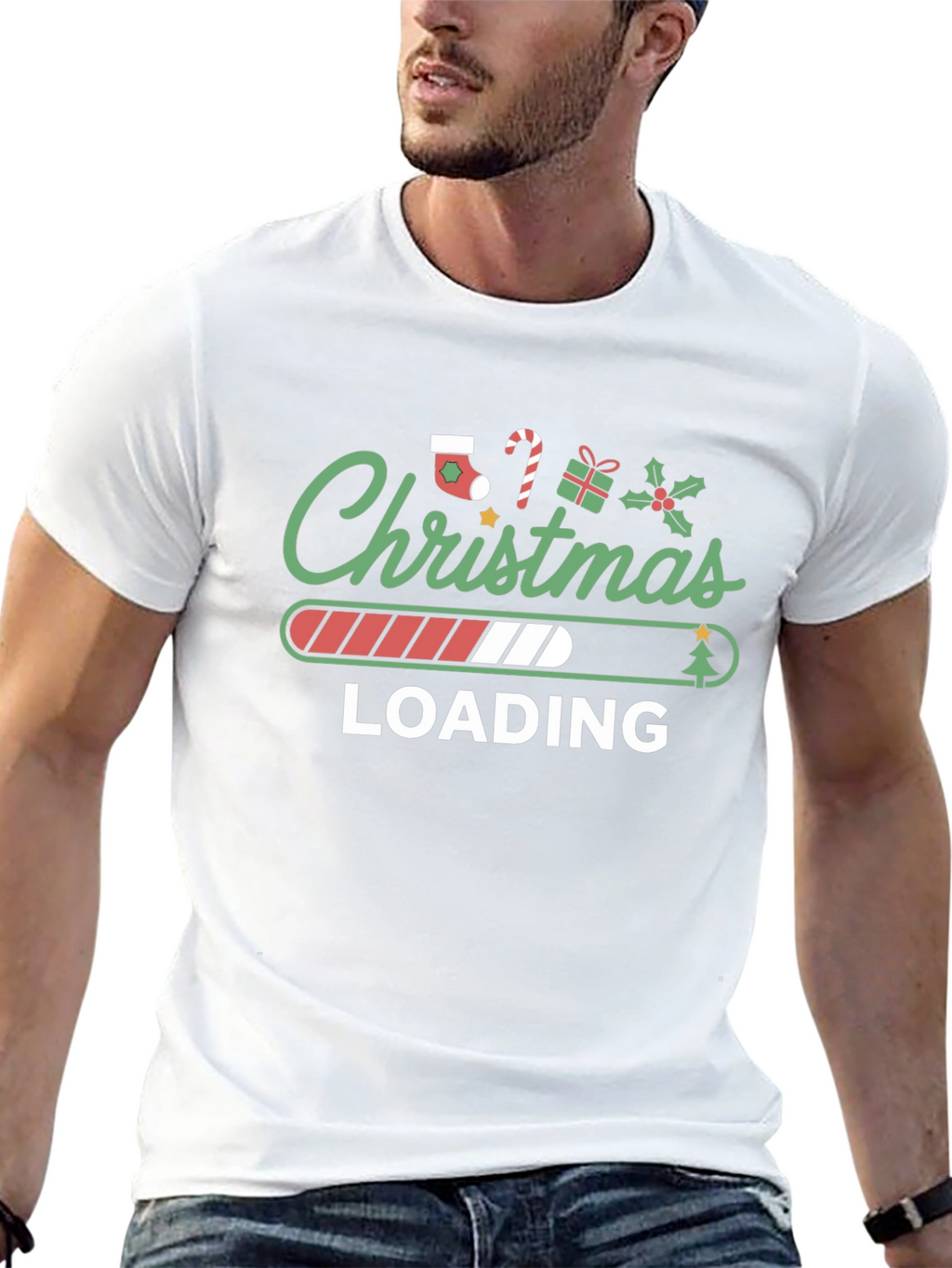 Christmas Loading T-Shirt - Holiday Season Tee
