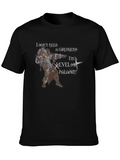 Level 100 Paladin Graphic Tee - Black