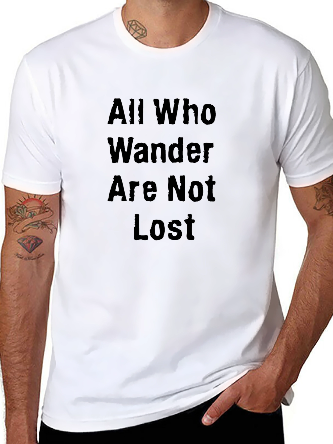 All Who Wander Graphic Tee