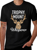 Trophy Mount Whisperer Deer Hunting T-Shirt