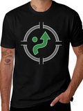 Green Path Target Graphic T-Shirt
