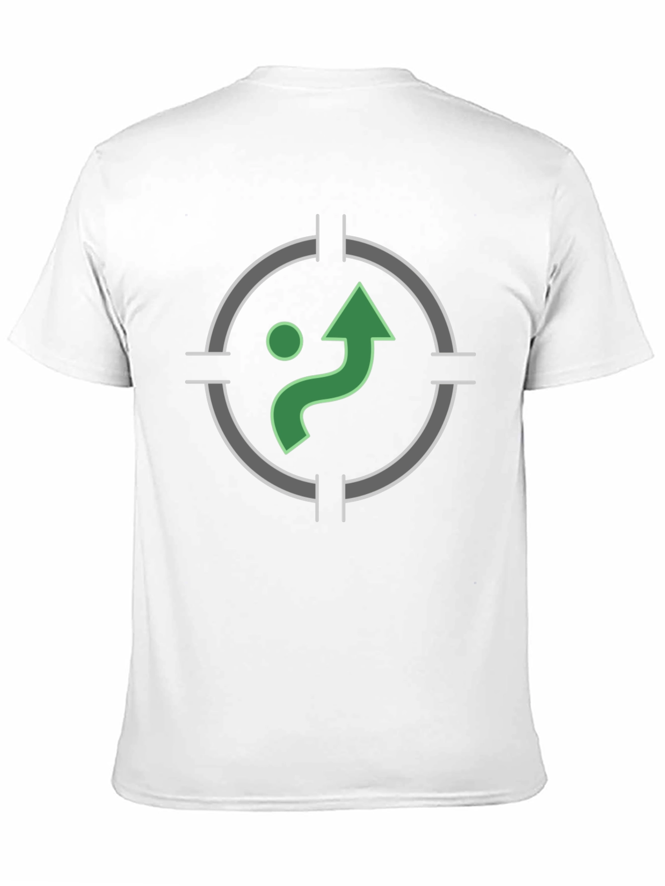 Green Path Target Graphic T-Shirt