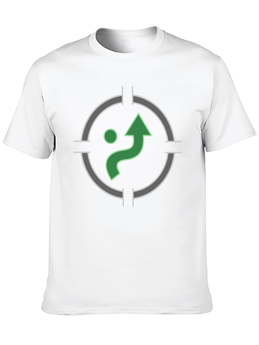 Green Path Target Graphic T-Shirt