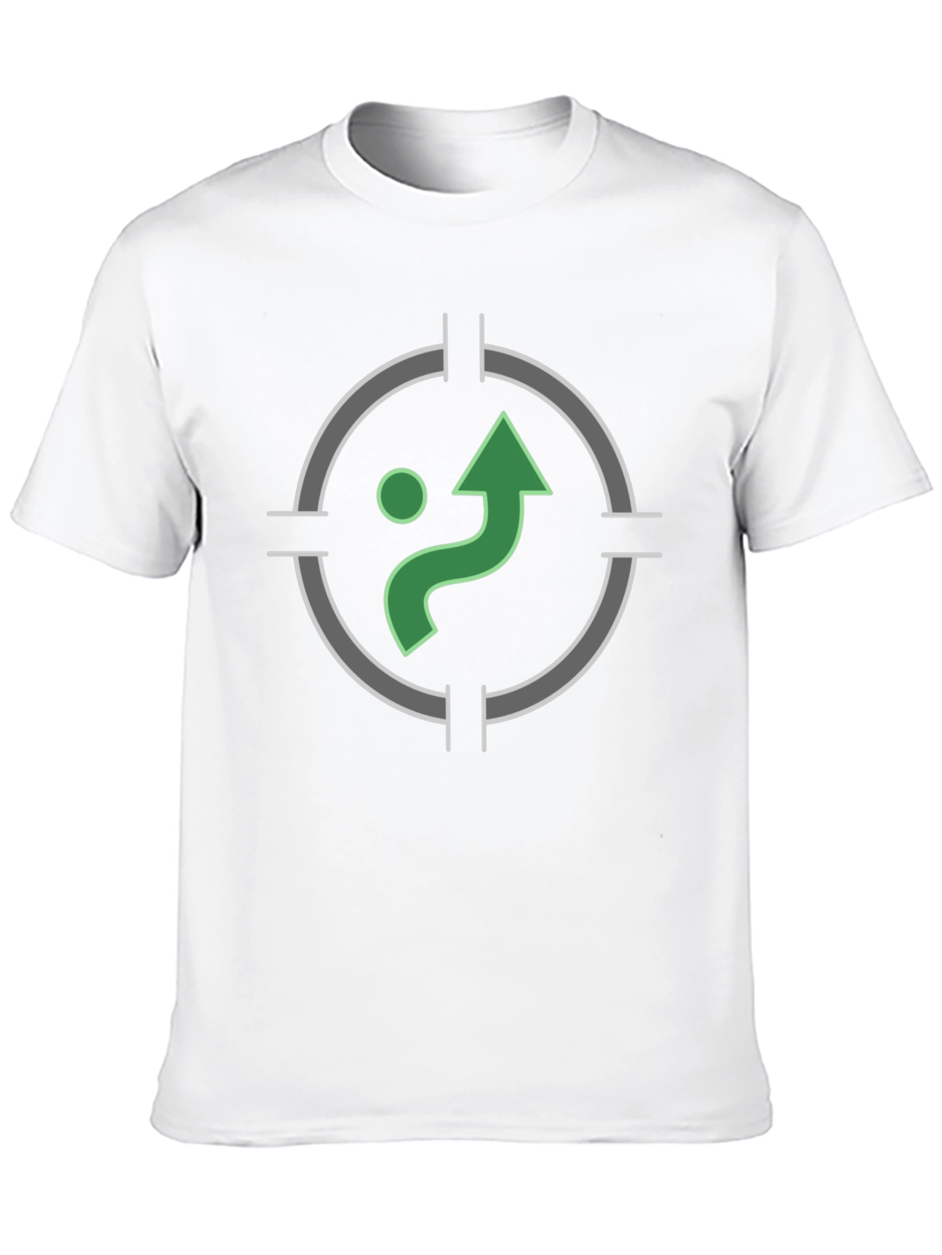 Green Path Target Graphic T-Shirt