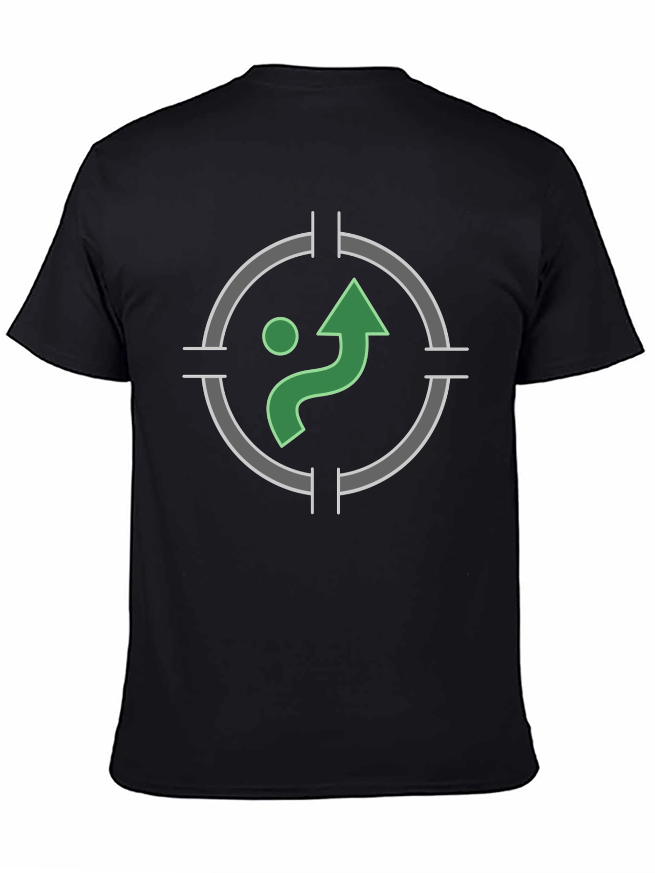 Green Path Target Graphic T-Shirt