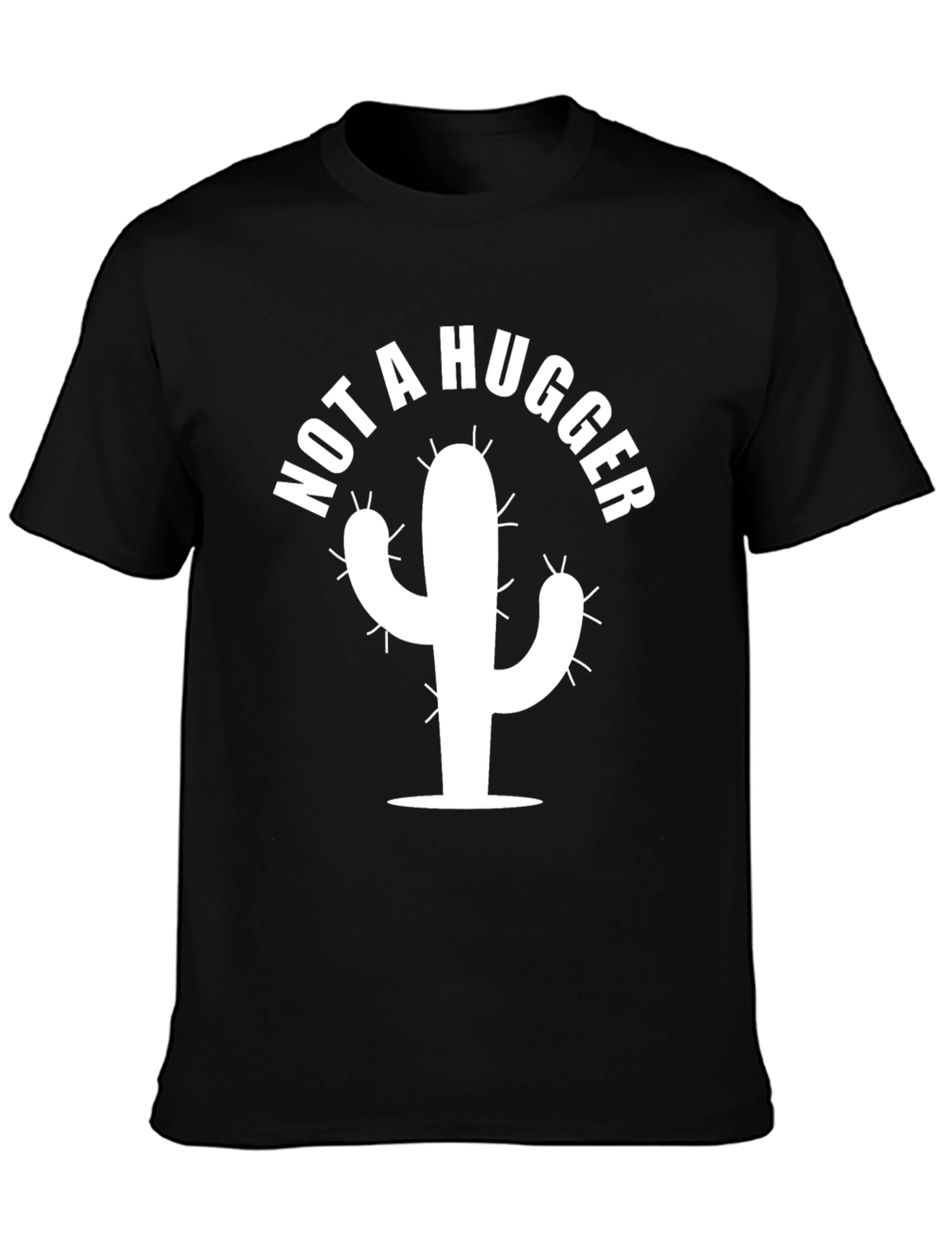 Not a Hugger Cactus Graphic Tee