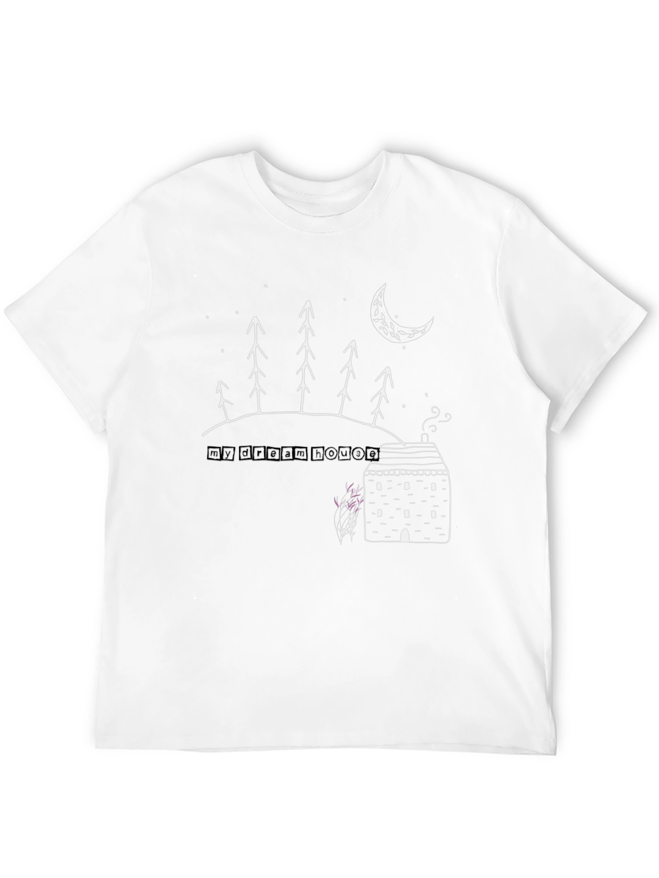 My Dream House Graphic T-Shirt - Black
