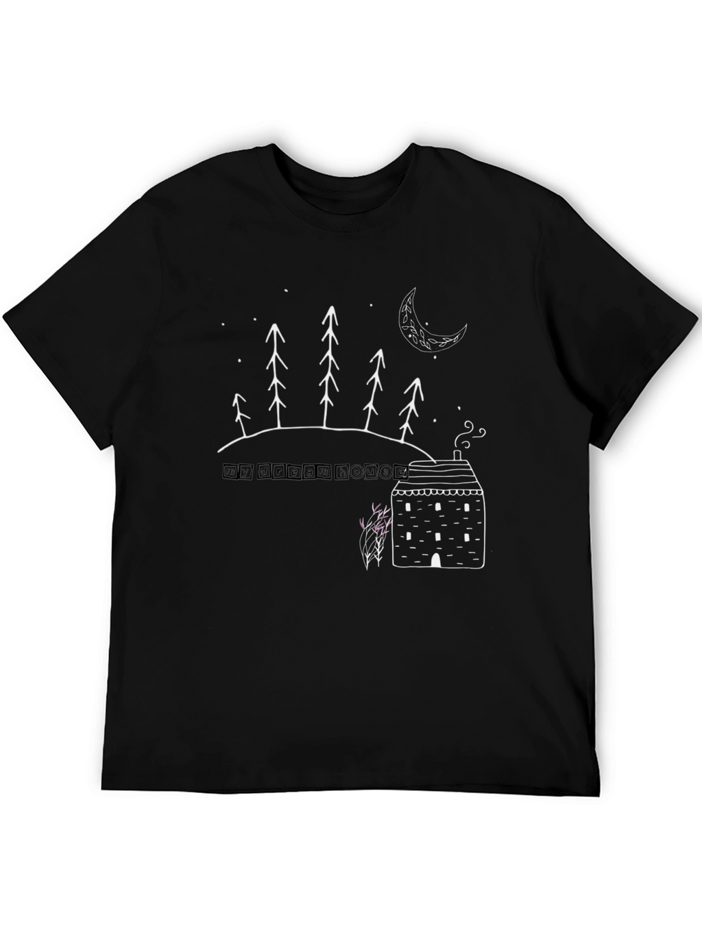 My Dream House Graphic T-Shirt - Black