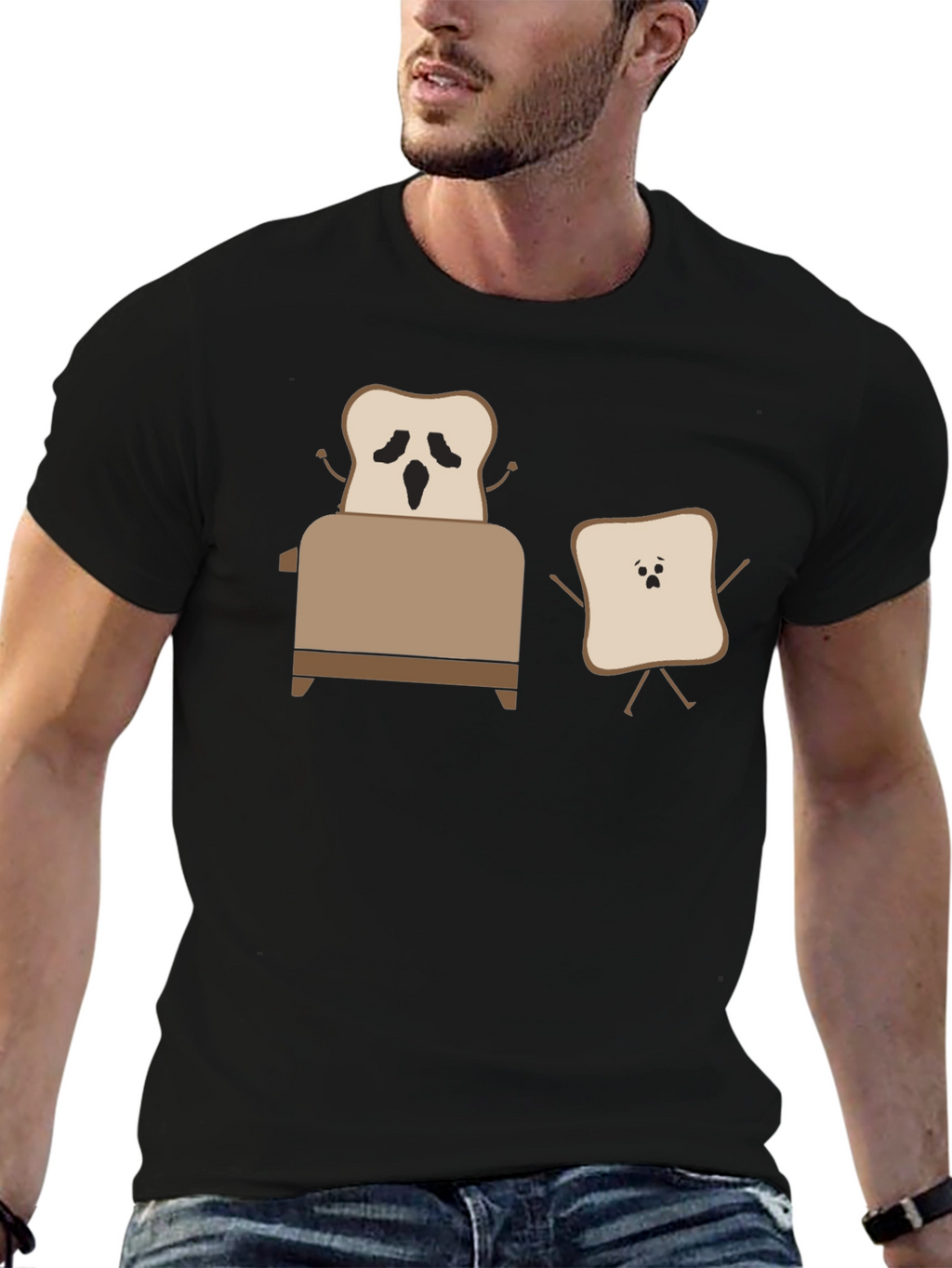 Funny Toast T-Shirt: Toaster Escape!
