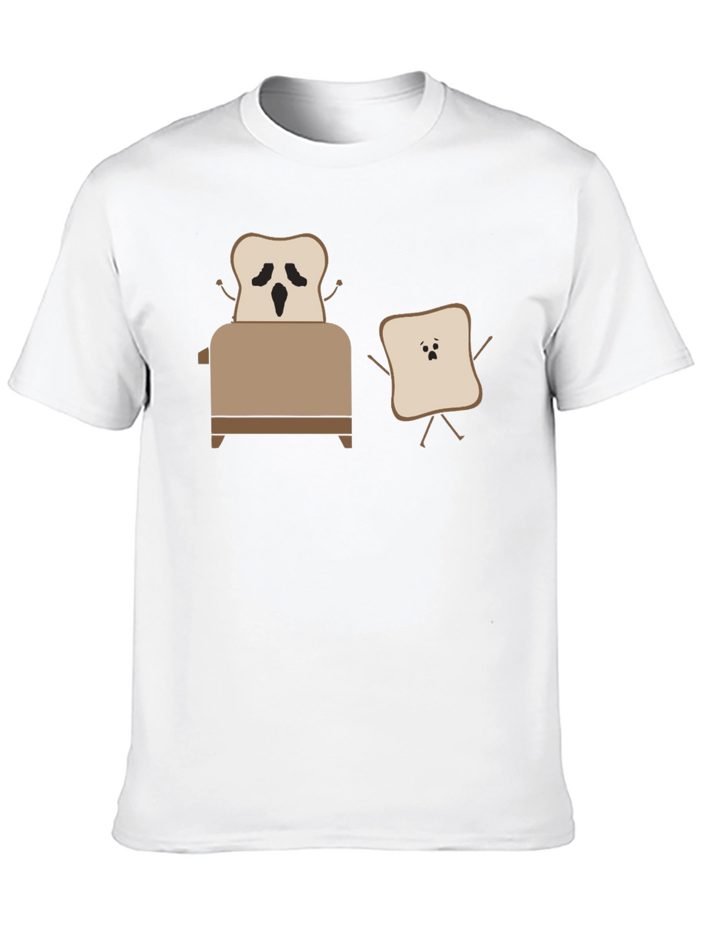 Funny Toast T-Shirt: Toaster Escape!