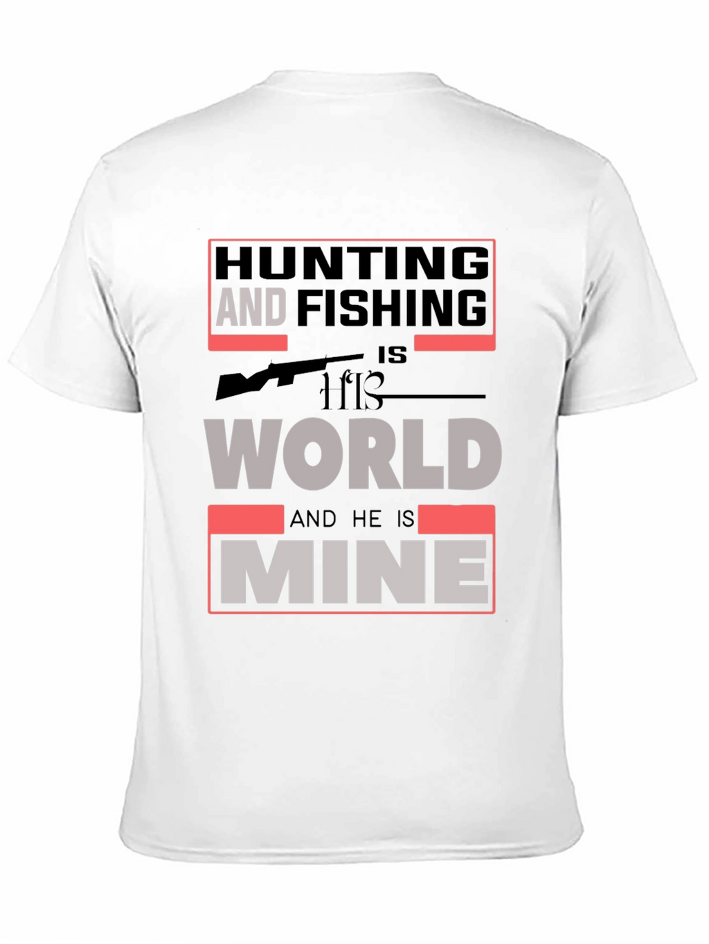 Hunting and Fishing Graphic T-Shirt
