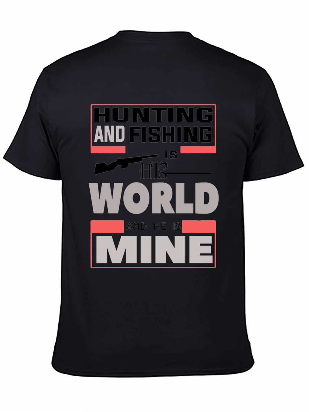 Hunting and Fishing Graphic T-Shirt