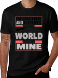 Hunting and Fishing Graphic T-Shirt