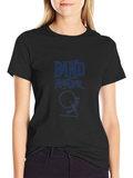 Band Member Graphic Tee - Music Lover T-Shirt