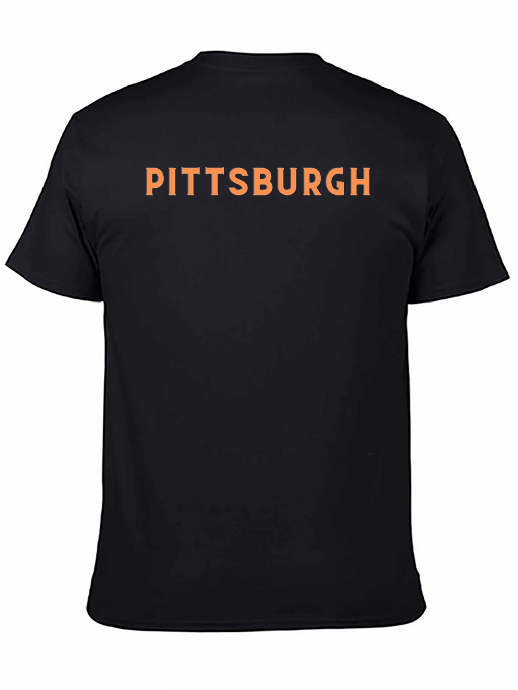 Pittsburgh Graphic Tee - Black Cotton T-Shirt