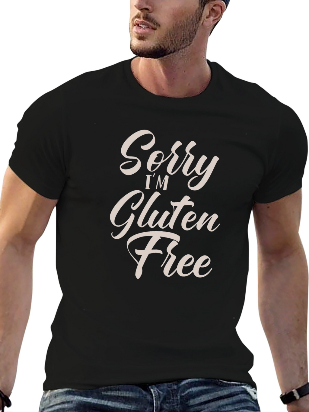 Sorry Im Gluten Free Graphic T-Shirt