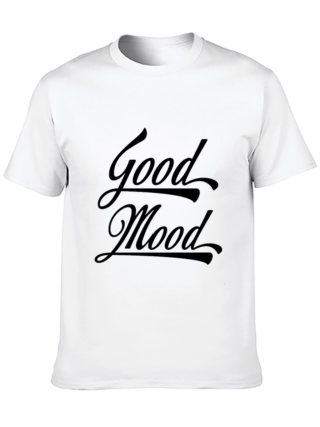 Good Mood Black T-Shirt - Stylish Casual Wear