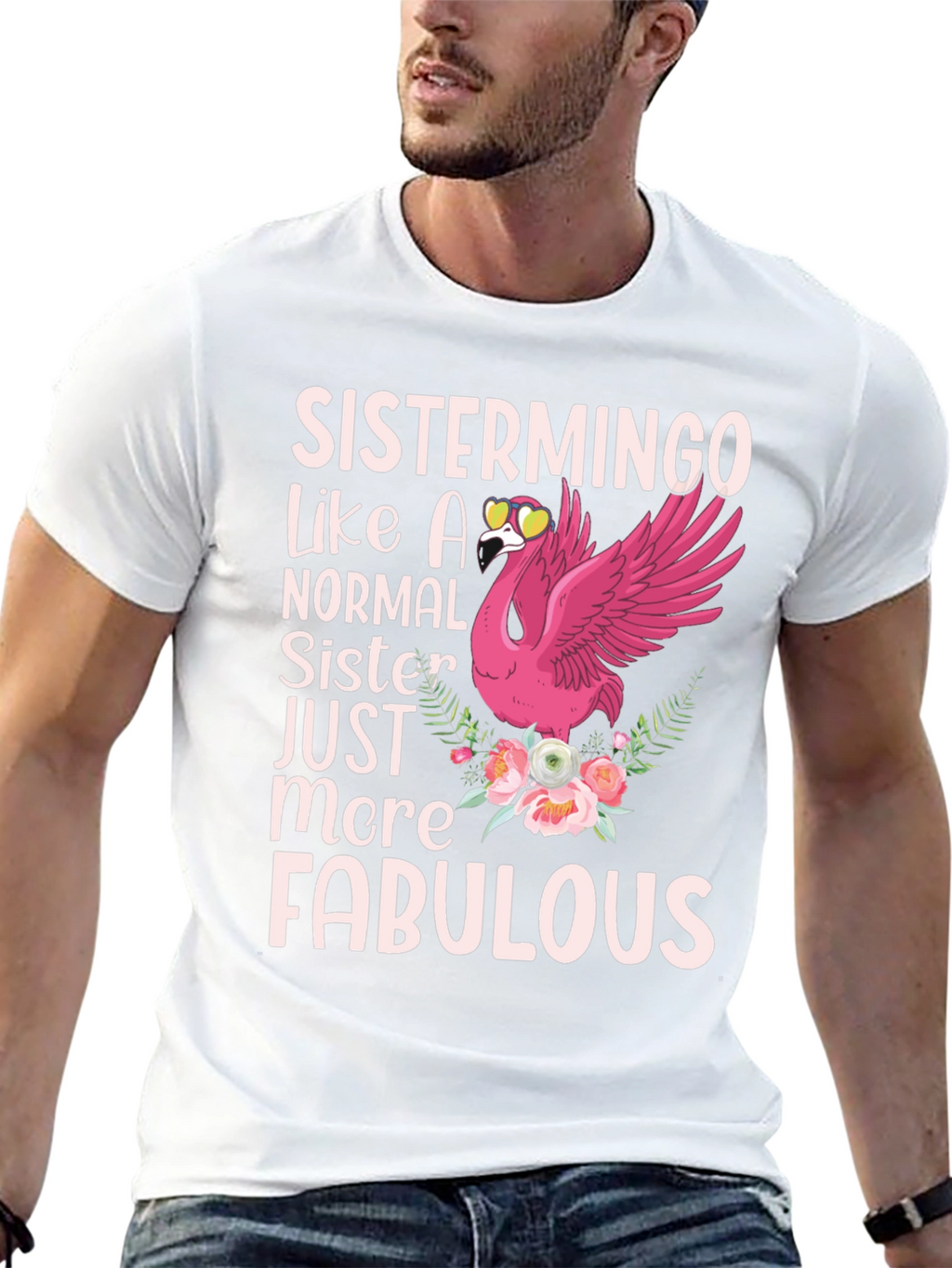 Sistermingo Fabulous Sister Black T-Shirt