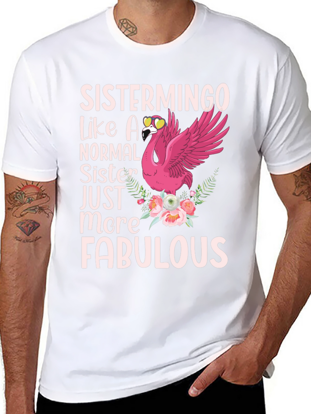Sistermingo Fabulous Sister Black T-Shirt