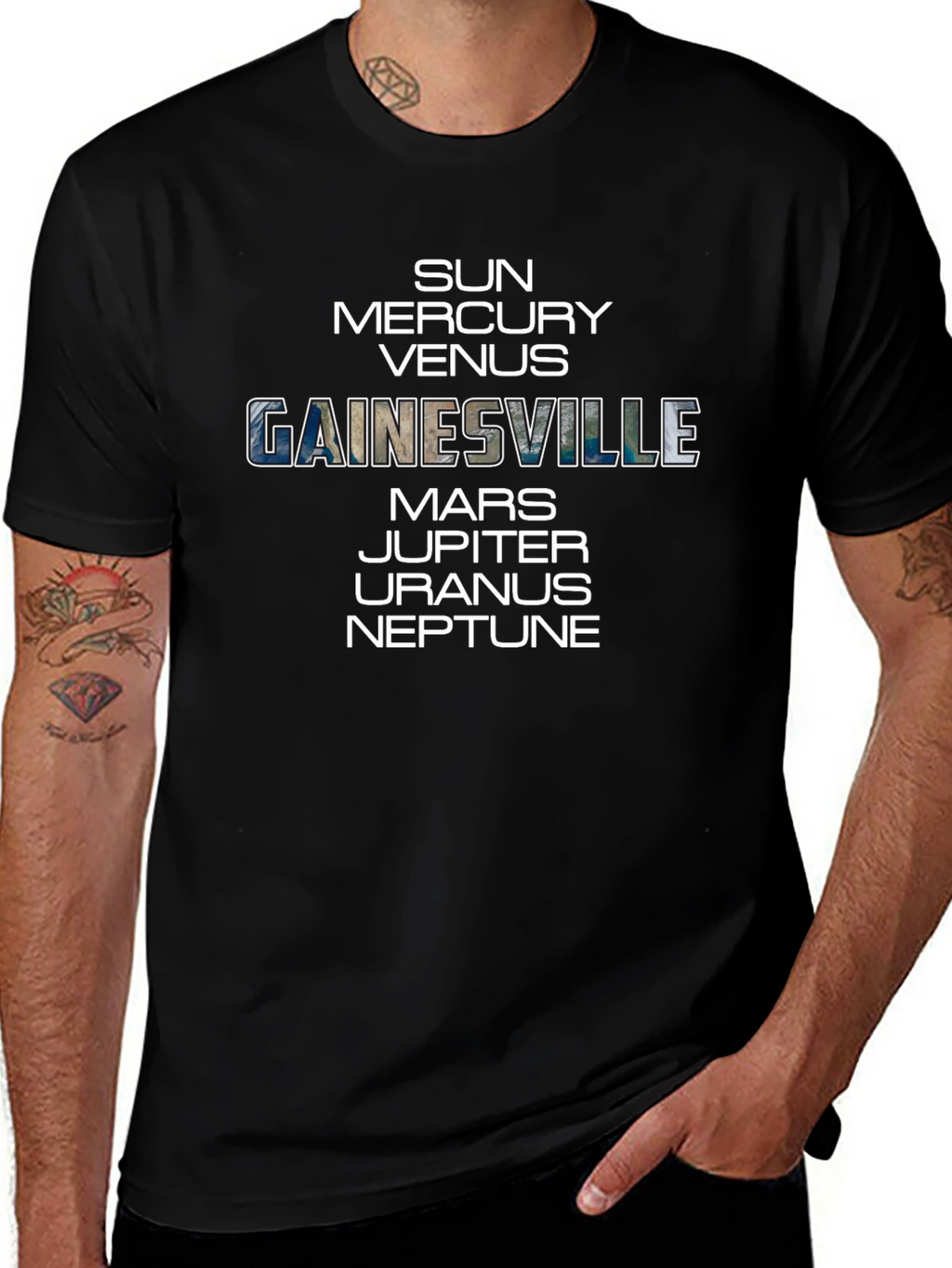 Gainesville Planets T-Shirt