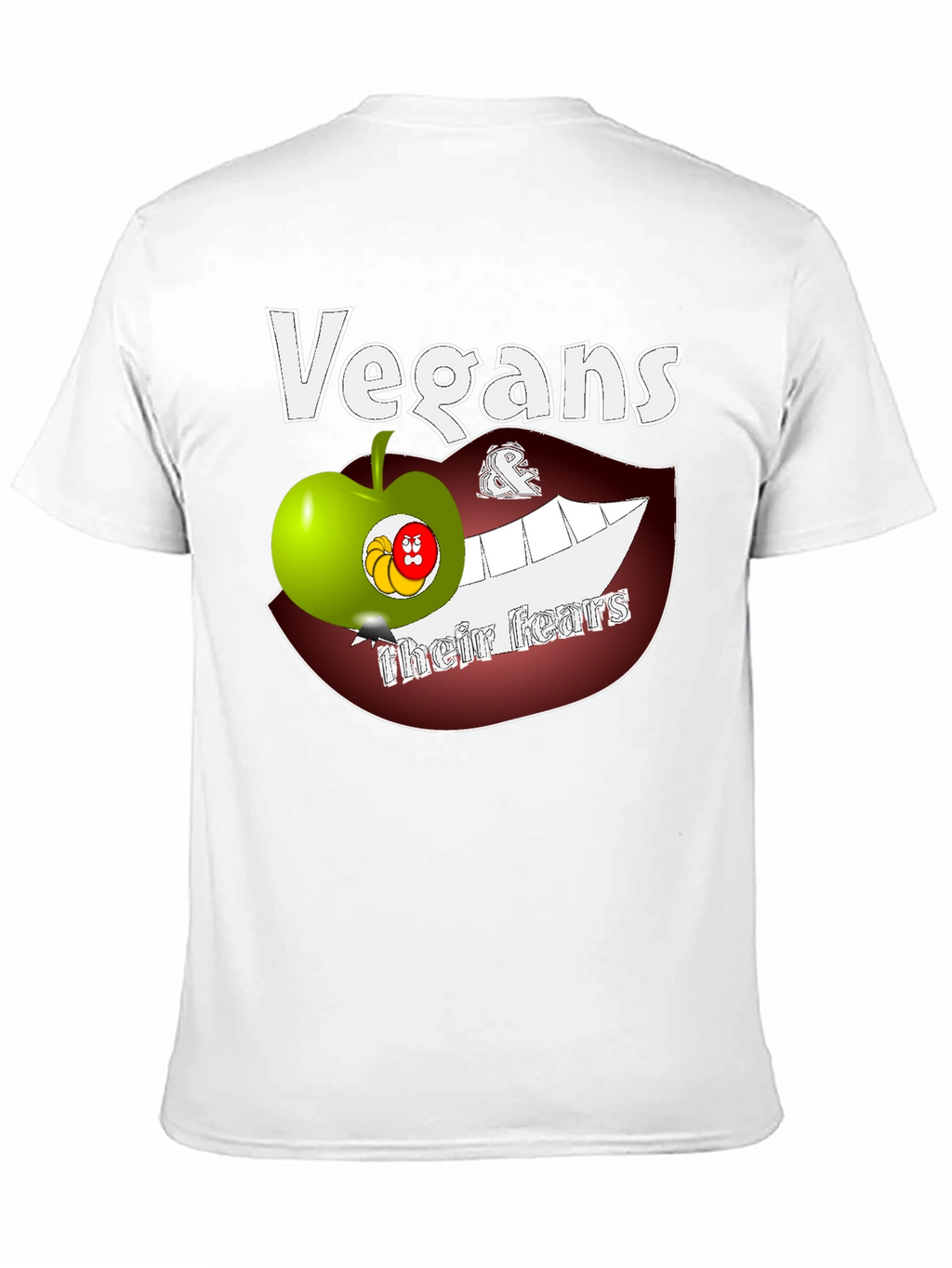 Vegans Their Fears Graphic T-Shirt