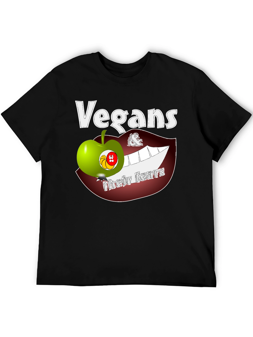 Vegans Their Fears Graphic T-Shirt