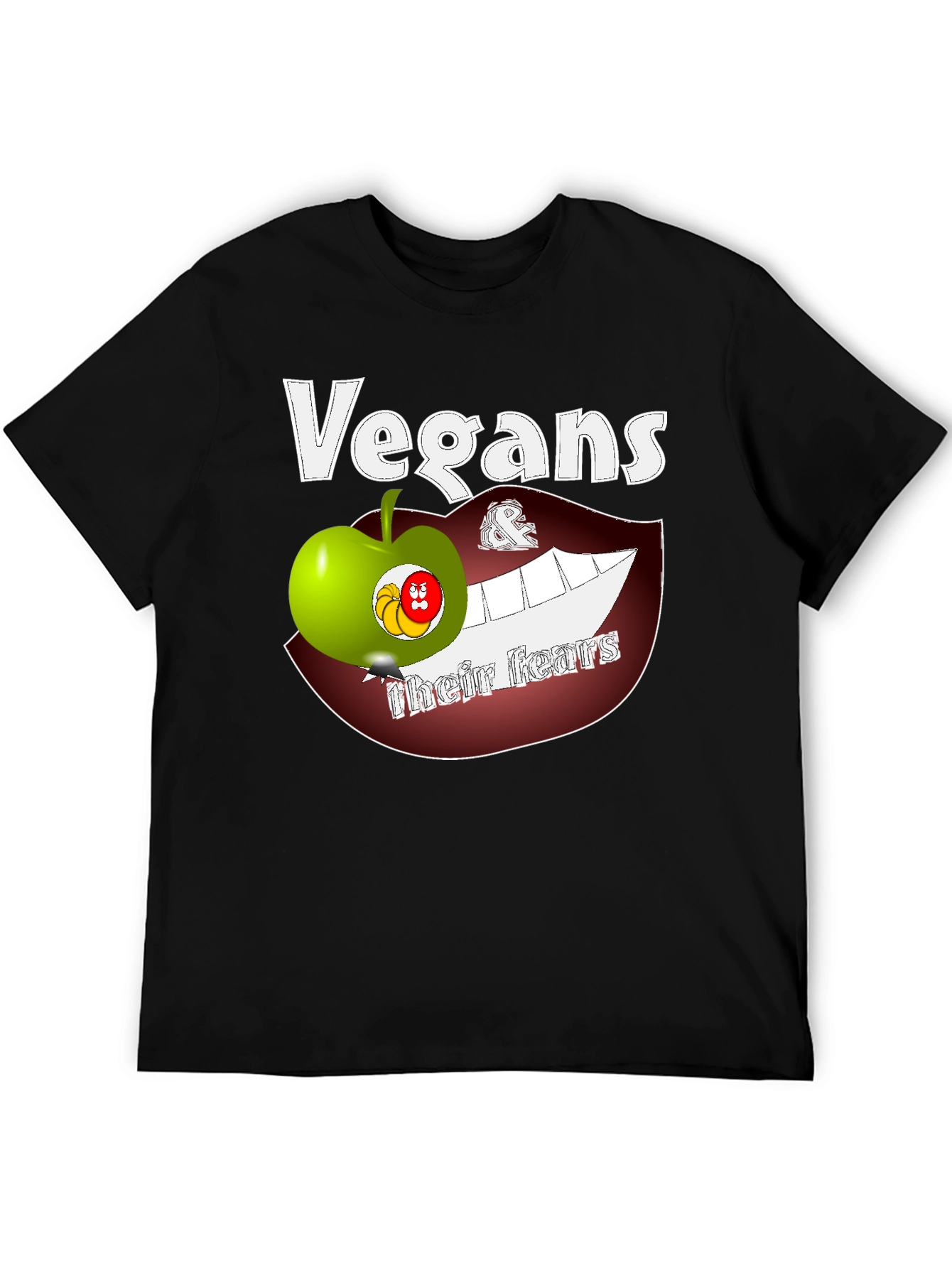 Vegans Their Fears Graphic T-Shirt