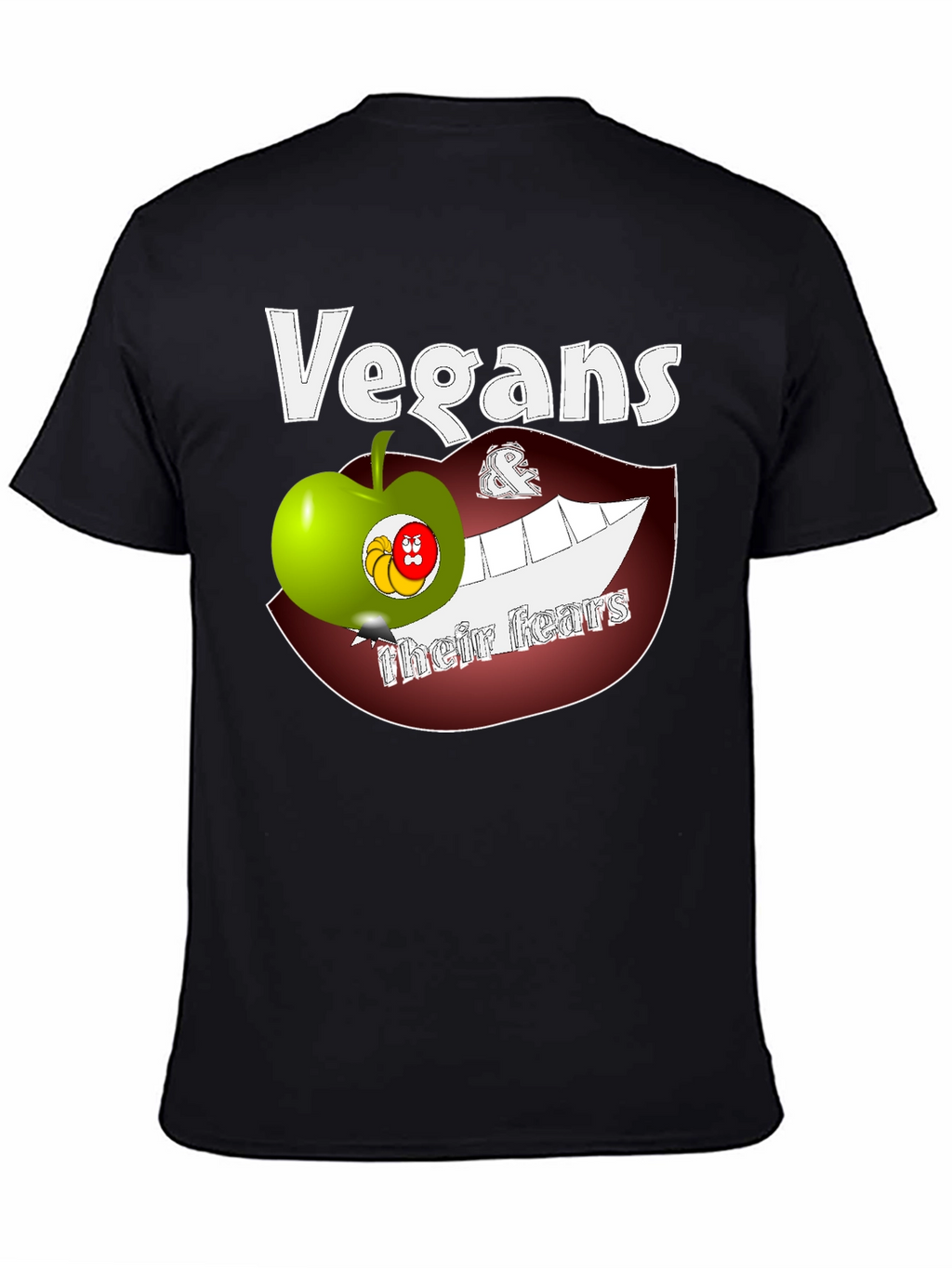 Vegans Their Fears Graphic T-Shirt