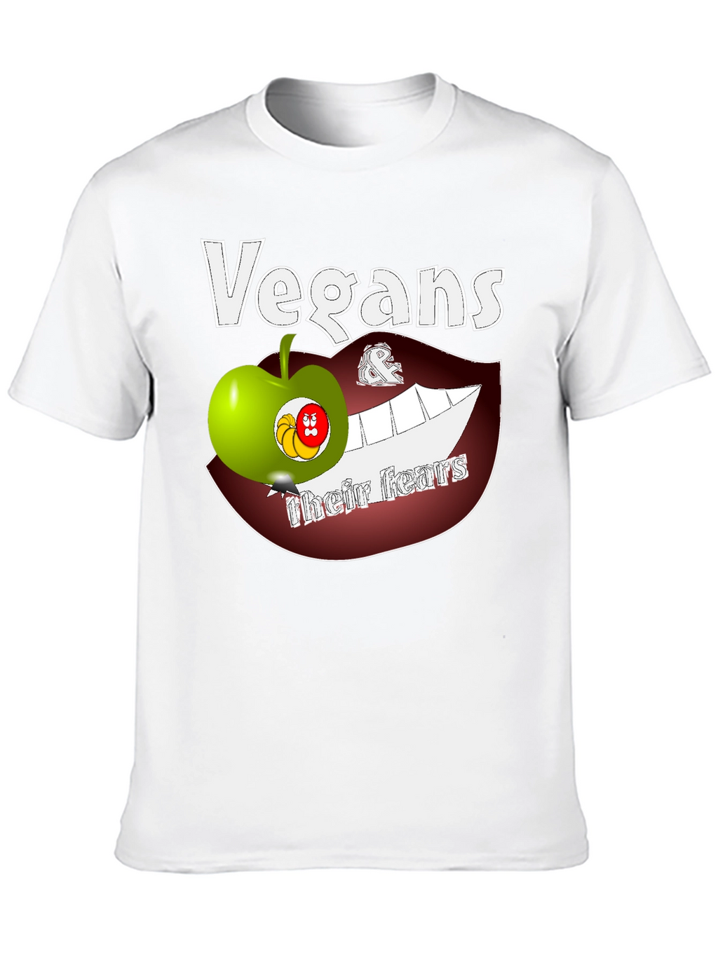 Vegans Their Fears Graphic T-Shirt