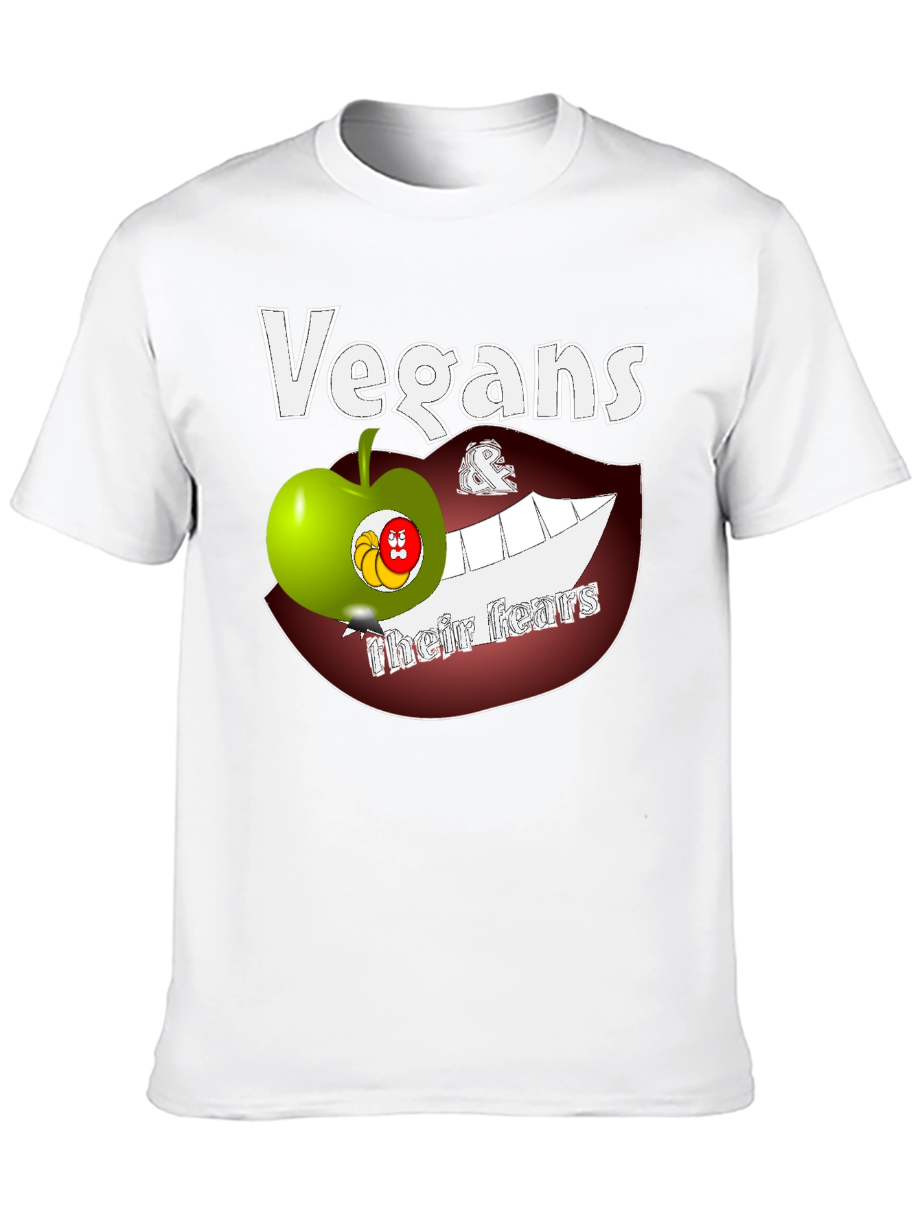 Vegans Their Fears Graphic T-Shirt