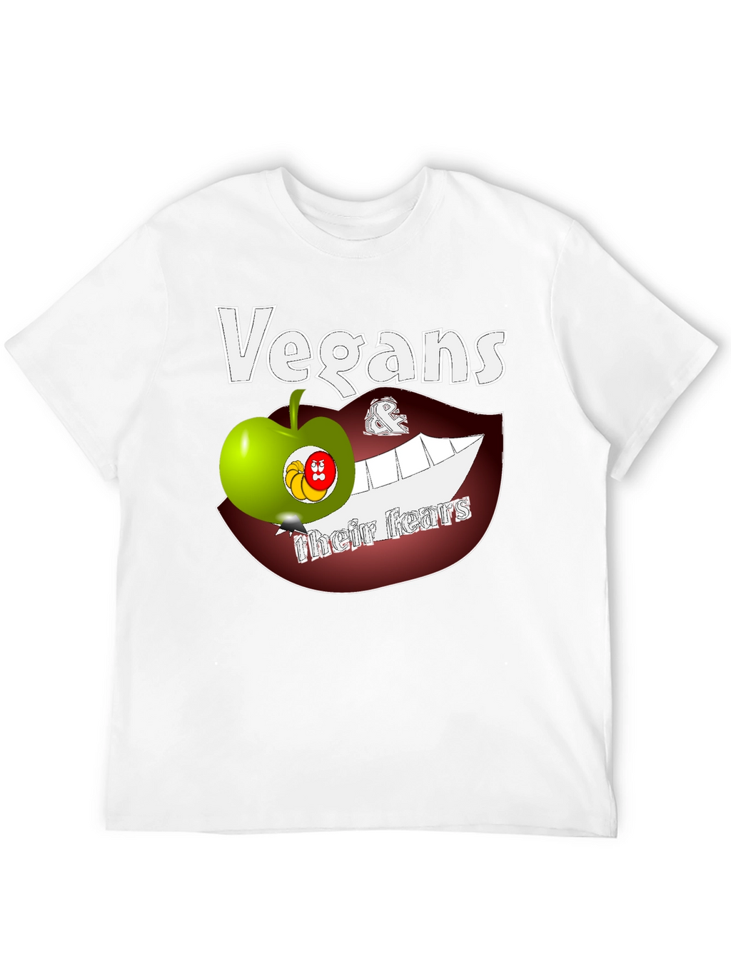 Vegans Their Fears Graphic T-Shirt