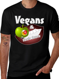 Vegans Their Fears Graphic T-Shirt