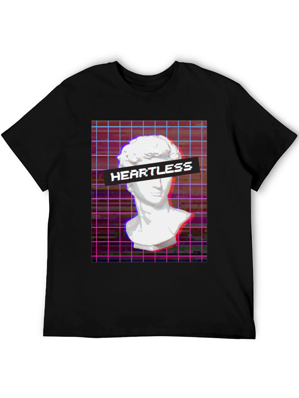 Heartless Graphic Tee - Vaporwave Aesthetic T-Shirt